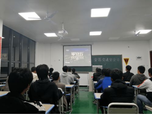 信息技術工程系組織師生觀看《平安行·2020》交通安全日特別節目